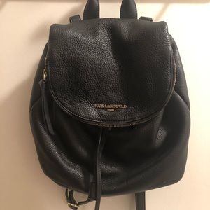 Karl LAGERFELD Paris Leather backpack